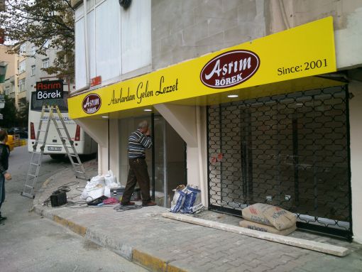 ışıksız tabela imalatı
