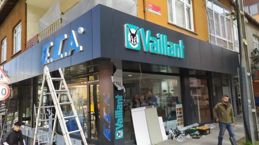 bağcılar kompozit kaplama, cephe giydirme, cephe tabelası